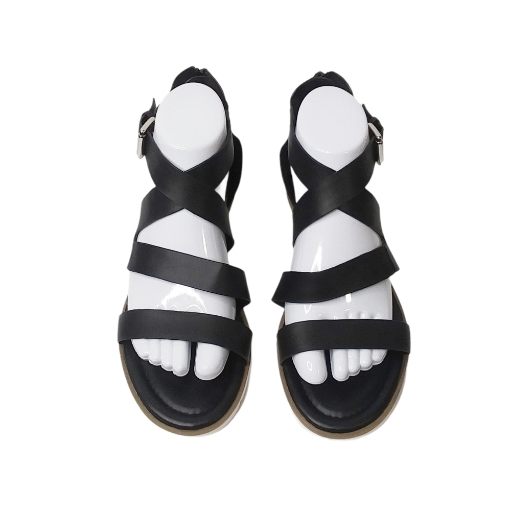 Sofft Starla Ankle Strap Leather Strappy Sandals - Picture 4 of 11